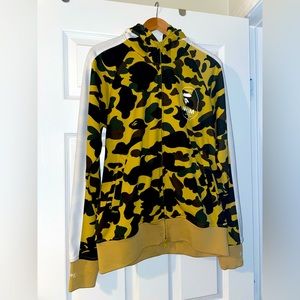 A Bathing Ape Full Zip Camo Hoodie